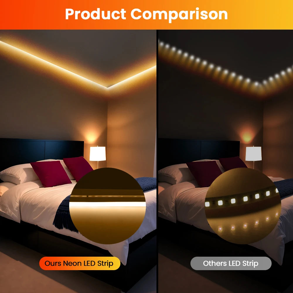 Neon Flex LED Exterior IP67 24V – Iluminación Continua Profesional