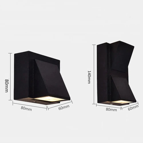 Aplique LED de Pared IP65 | Luz Moderna para Interior y Exterior
