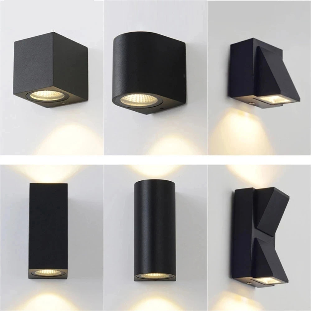 Aplique LED de Pared IP65 | Luz Moderna para Interior y Exterior