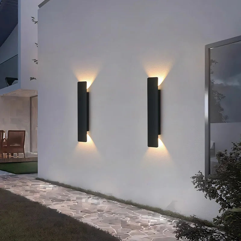 Aplique LED Lineal Exterior 18W – Luz Bidireccional
