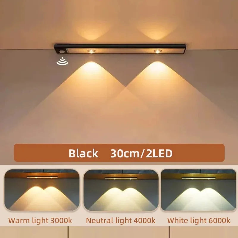 Luz LED Ultrafina con Sensor de Movimiento para Muebles