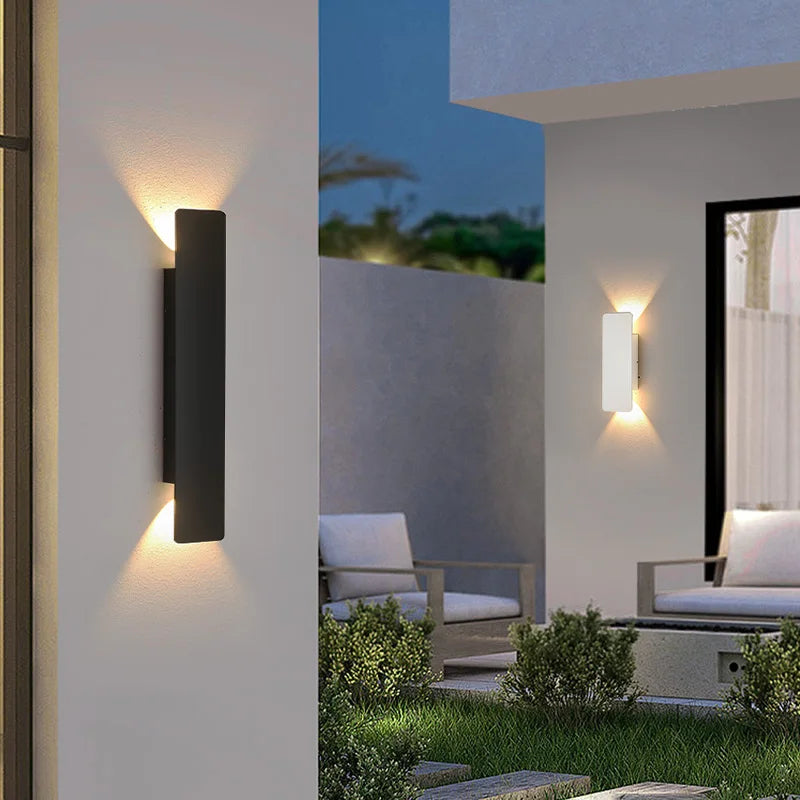 Aplique LED Lineal Exterior 18W – Luz Bidireccional