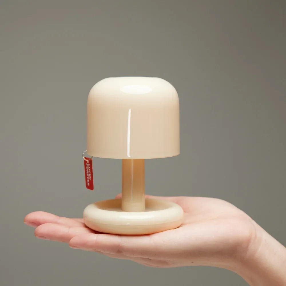 Mini Lámpara de Mesa LED Táctil Recargable