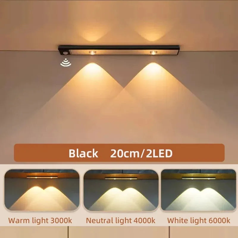 Luz LED Ultrafina con Sensor de Movimiento para Muebles